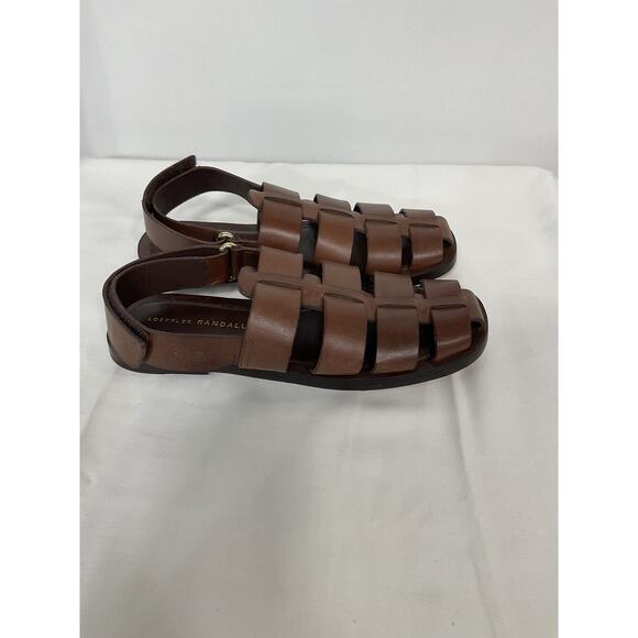 Tuckernuck Espresso Brown 'Vachetta Sawyer' Leather Sandals Size 7 - Picture 4 of 5